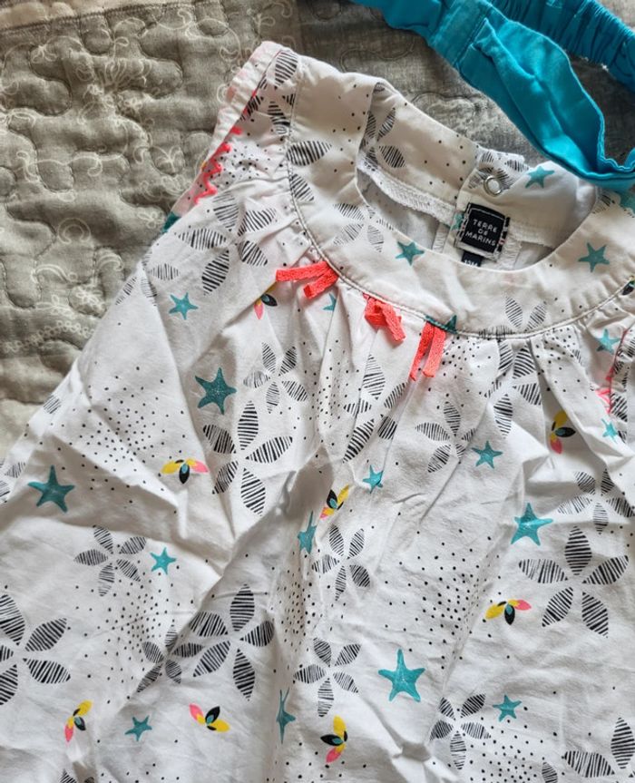 Robe d'été terre de marins 12 mois - photo numéro 2