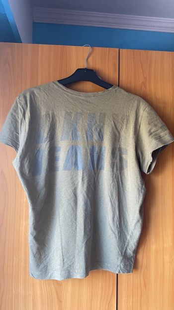 Tee-shirt à manches courts kaki DKNY