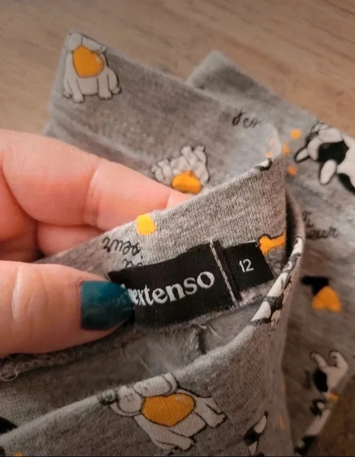 Lot 3 leggings long + 1 leggings 3/4 en 12 ans - photo numéro 7