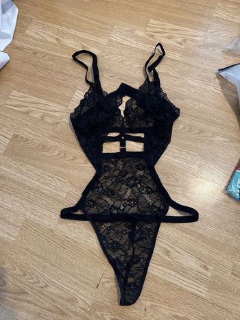 Body dentelle noir