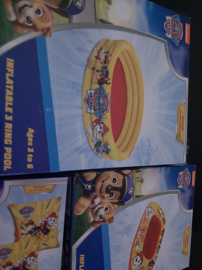 Lot piscine paw patrol