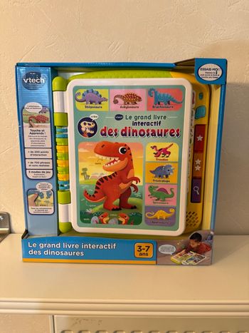 Le grand livre interactif des dinosaures