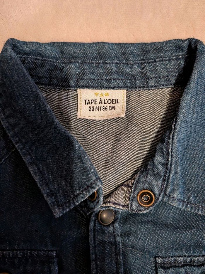 Chemise jean - photo numéro 2