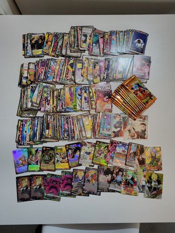 Lot de cartes dragon ball z Fr et Chinois et Booster