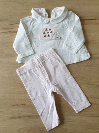 Ensemble fille 3mois