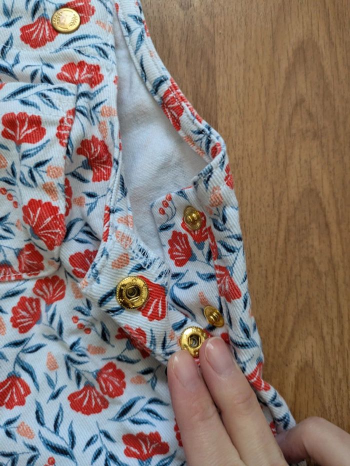 Salopette en jean sergent major - photo numéro 3