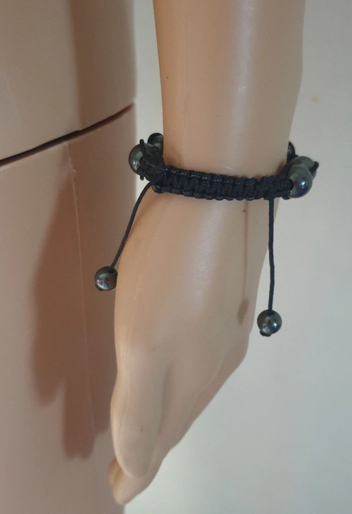 ⭐ Bracelet avec perle à strass réglable #emyfleury_bijoux - photo numéro 5