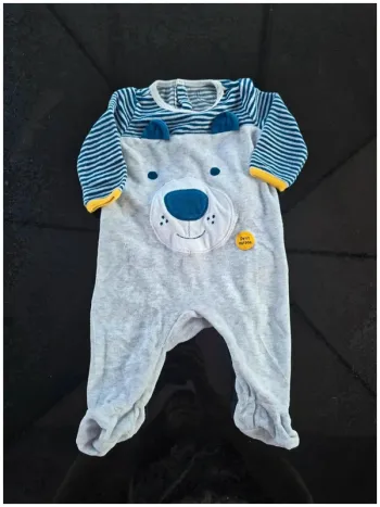 Pyjama ourson une pièce 3 mois