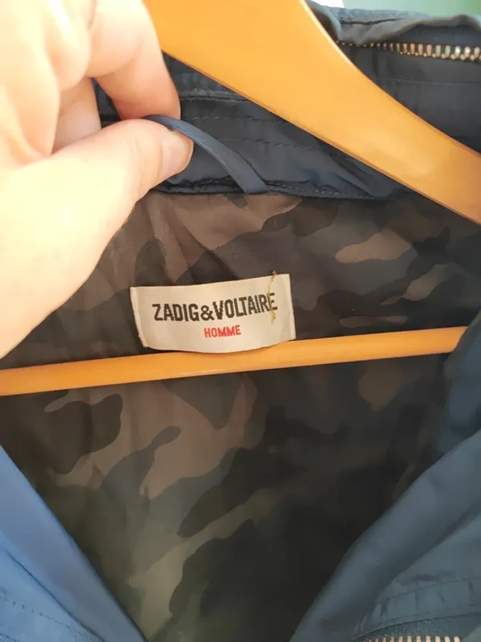 Veste bleue homme Zadig et Voltaire XL - photo numéro 2