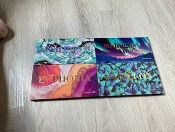 Lot de 4 palettes de maquillage Max & more