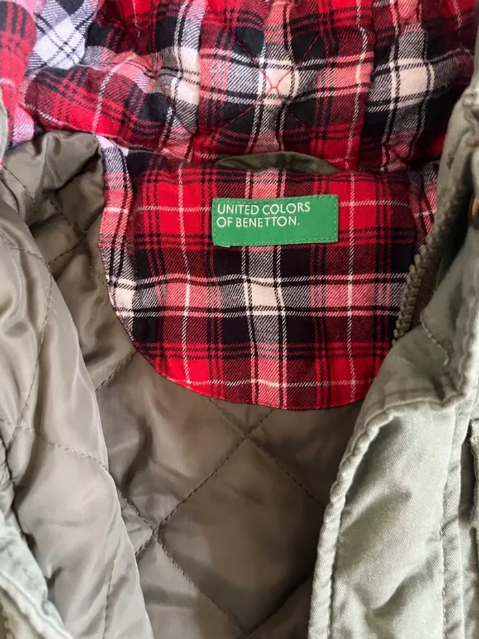 Parkas kaki benetton - photo numéro 4