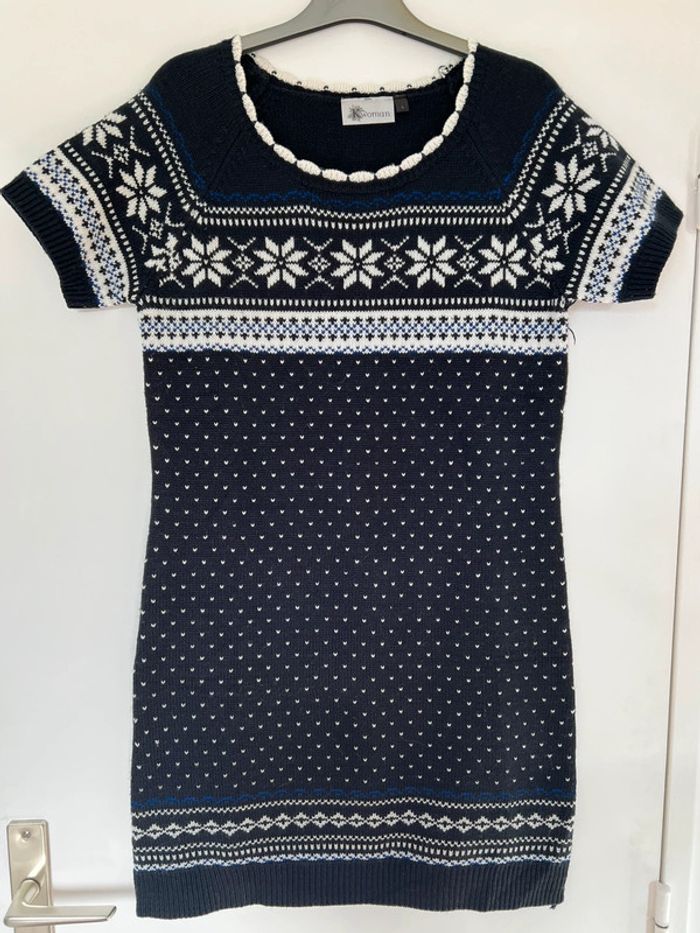 Robe pull L manches courtes Kiabi