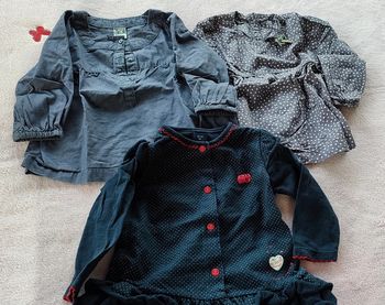 Lot de 3 blouses 12 mois
