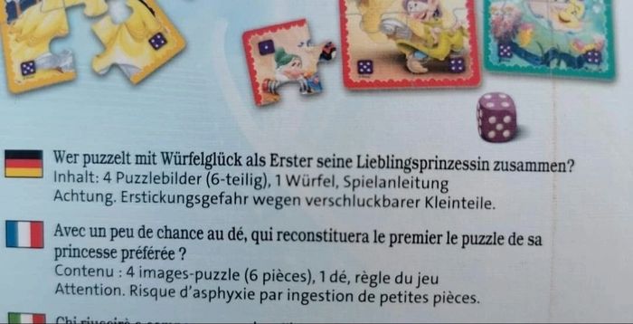 Ravensburger :jeux de société puzzle  disney princess - photo numéro 7