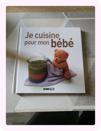 Livre cuisine bebe