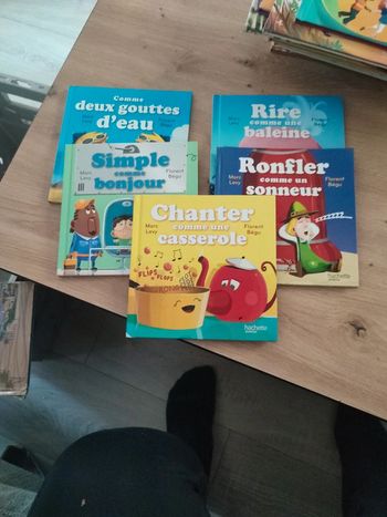 Lot 5 livres "c'est comme ça"