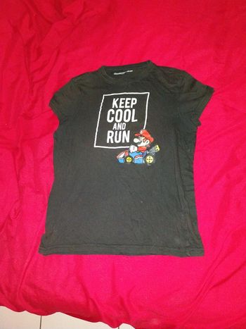 Tee-shirt mario bros 14 ans