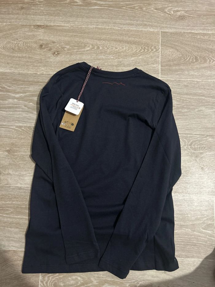 T-shirt à manches longues dark navy Teddy Smith 12ans - photo numéro 3