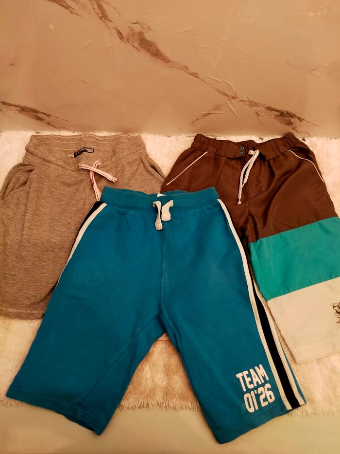 Lot de 3 shorts enfants 10/12ans