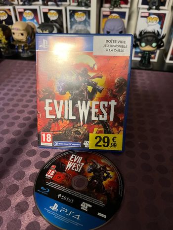 Jeu ps4 evil West