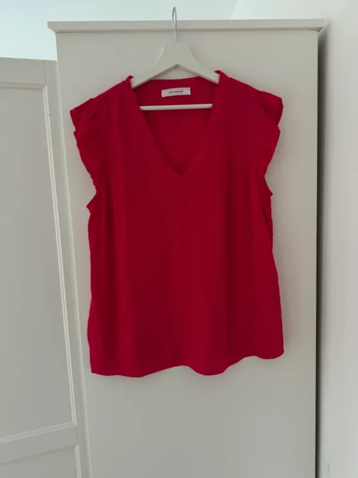 Superbe blouse fluide rose fuschia neuve Promod 🌸 M 38 - photo numéro 6