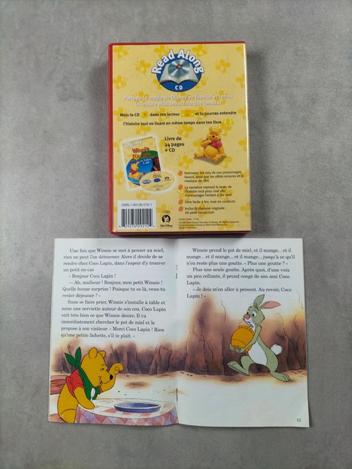 Livres Disney Read Along – Le Roi Lion, Winnie l’Ourson, Bambi (Livre + CD) - photo numéro 5