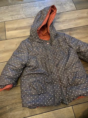 Veste chaude réversible vertbaudet 24 mois