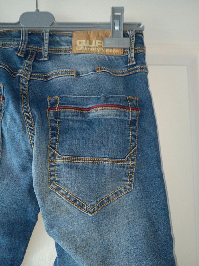 Jeans Guru taille 42 coloris bleu - photo numéro 7