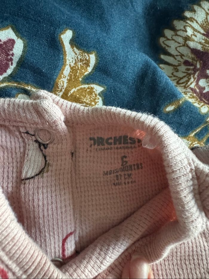 Magnifique pyjama bébé – Taille 6 mois – Marque Orchestra - photo numéro 3