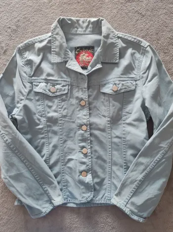 Veste trucker denim Cimarron Spanish Warriors – Taille L Femme – Neuve sans étiquette