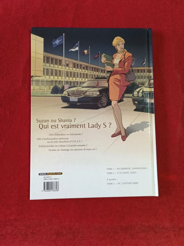 Lady s tome 2 " Aymond. van Hamme " Repérage Dupuis - photo numéro 15