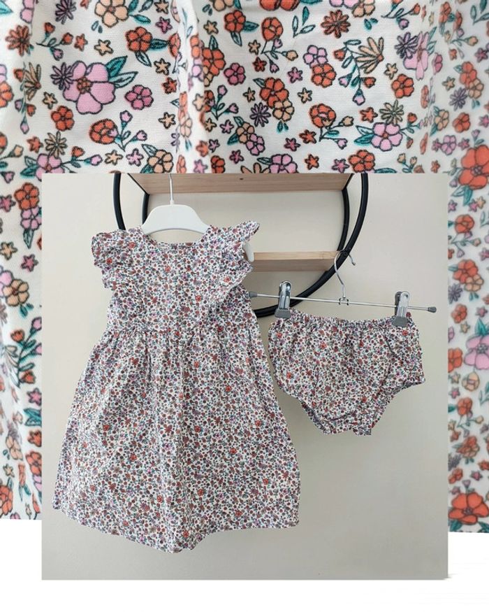 24 mois 2 ans robe été + bloomer
