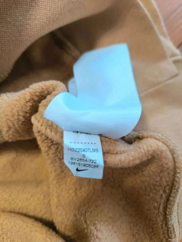Ensemble Nike - Sweat à capuche/Jogging - Camel - Taille S - Logo brodé - photo numéro 6