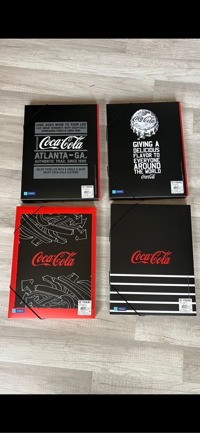 Pochette plastique coca cola - photo numéro 3
