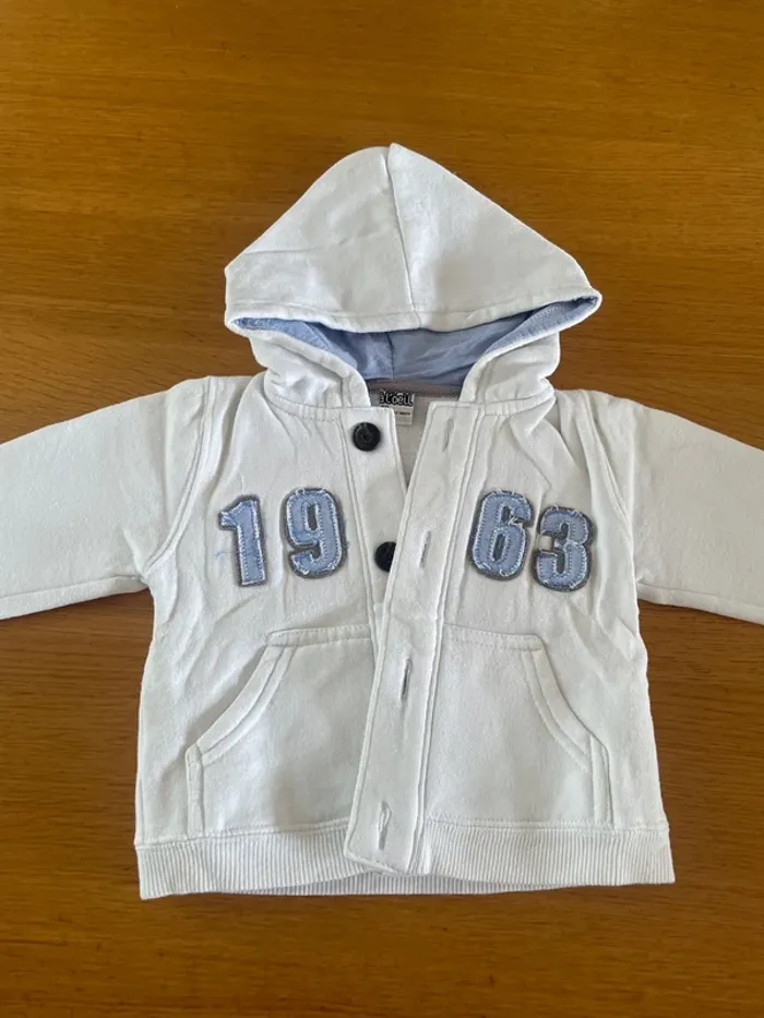 Veste molleton 12 mois
