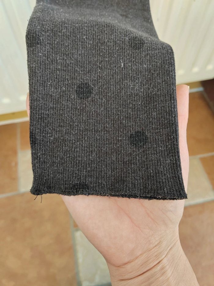 👖Legging gris à pois noir 10ans Kiabi - photo numéro 4