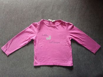 Maillot manches longues fille 3 ans 96 cm