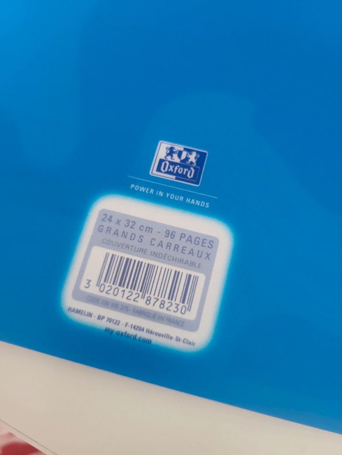Lot 2 cahiers oxford open flex 24x32 - photo numéro 4