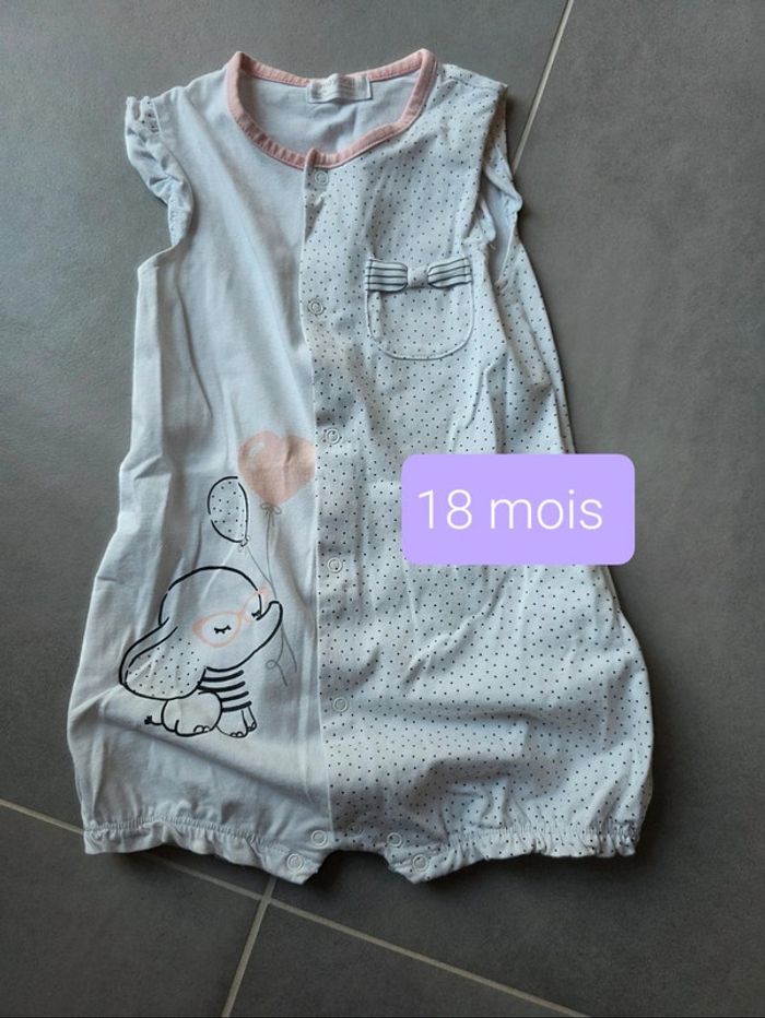combinaire grenouillère mayoral 18 mois