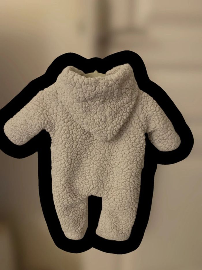 Grenouillère hiver beige - photo numéro 2