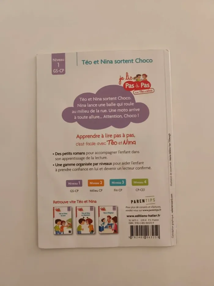 Téo et Nina sortent choco - je lis pas aa pas - photo numéro 2