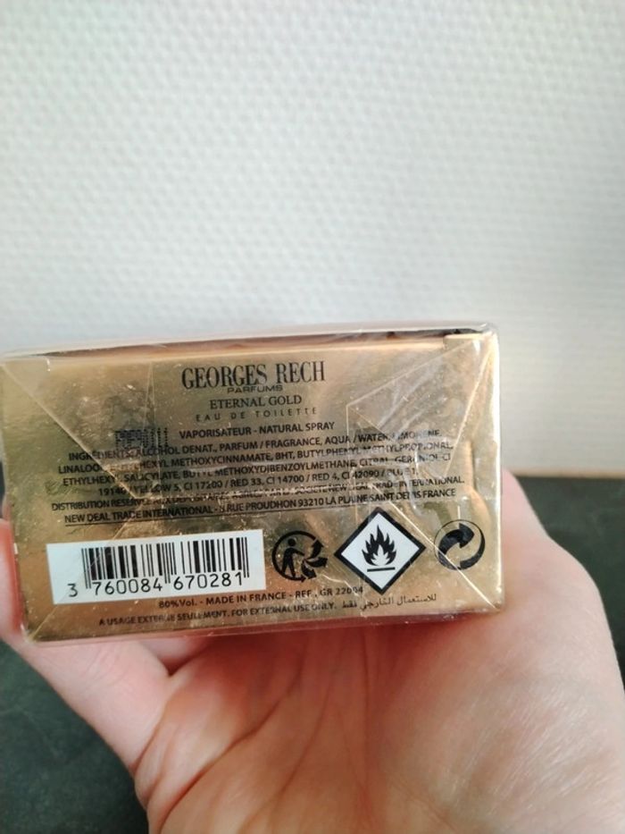 Eau de toilette neuf Eternal Gold - photo numéro 3
