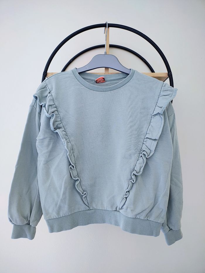 10 ans pull sweat tape a l'oeil