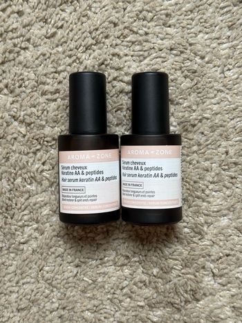 Sérum cheveux kératine Aa et peptides