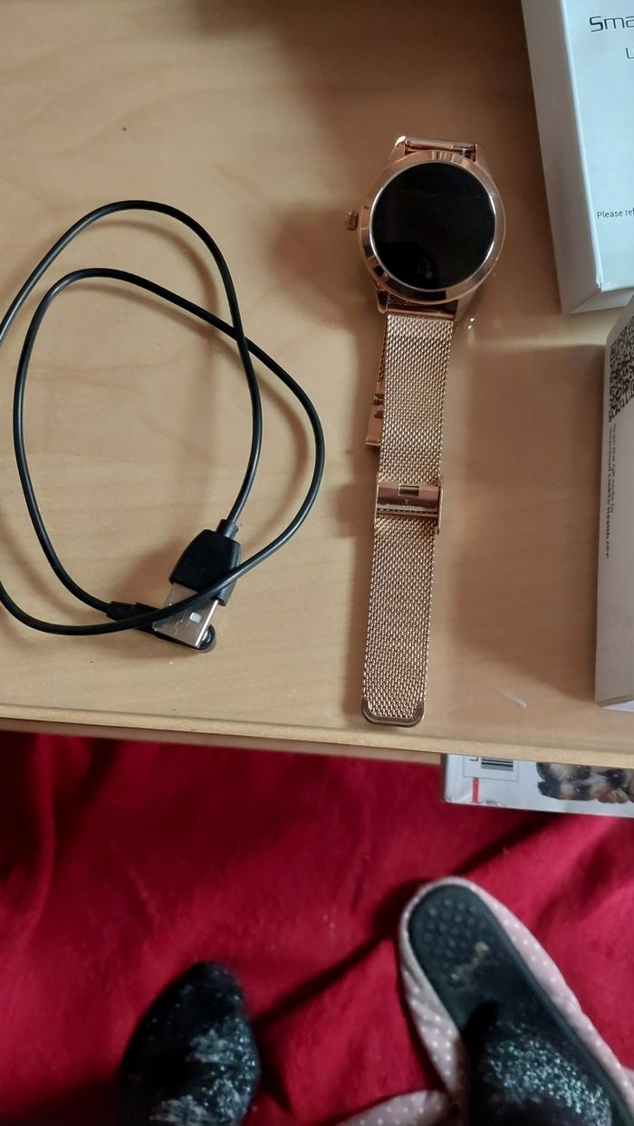 Montre connecté  smart watch papillon - photo numéro 5