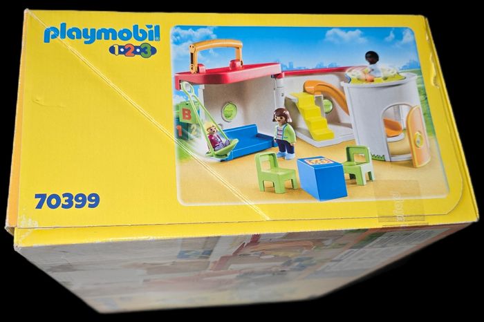 123 playmobil garderie transportable 70399 complète avec boite - photo numéro 9