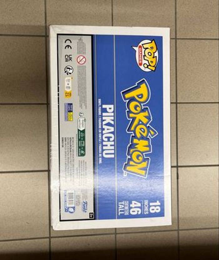Pop xxl ! Pikachu Géant  Pokémon 951 - 46cm - photo numéro 3