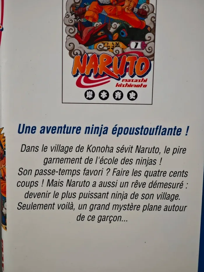 Lot Manga Naruto 1 à 6 VF - photo numéro 6