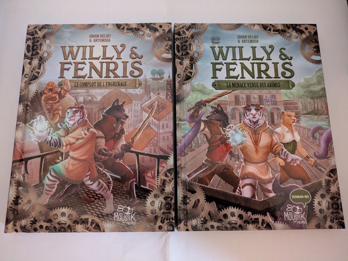 Livres Willy & Fenris tome 1 et 2