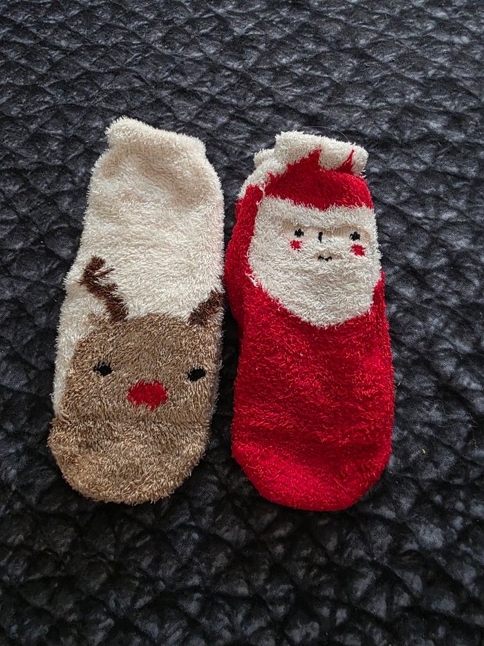 Lot chaussettes antidérapantes 20/22